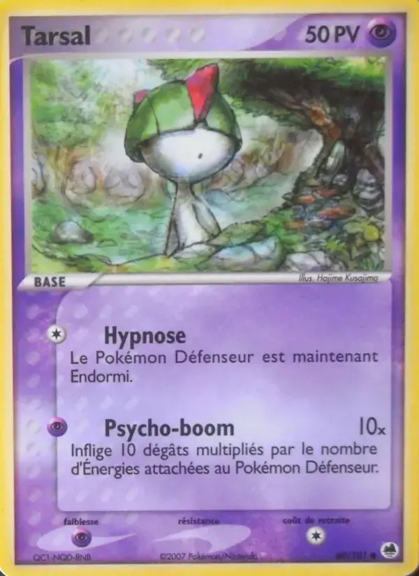 Carte Pokémon Tarsal #060 — Île des Dragons