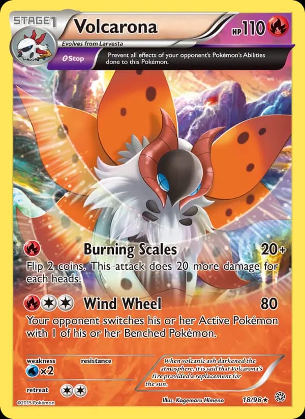 Volcarona #18 — Ancient Origins