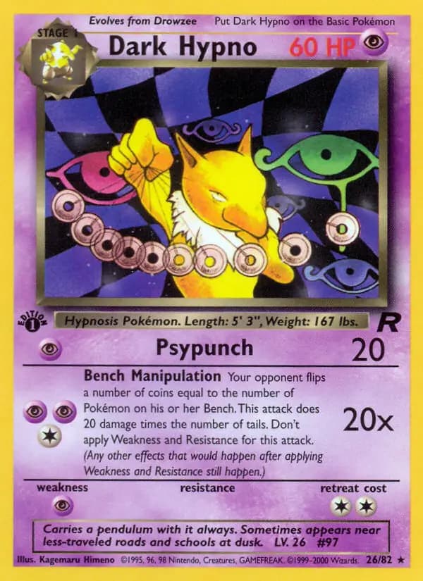 Dark Hypno #26 — Team Rocket