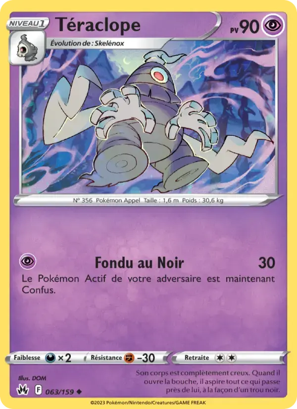 Carte Pokémon Téraclope #063 — Zénith Suprême