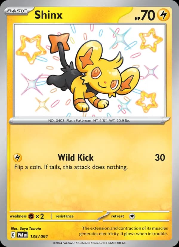 Shinx #135 — Paldean Fates