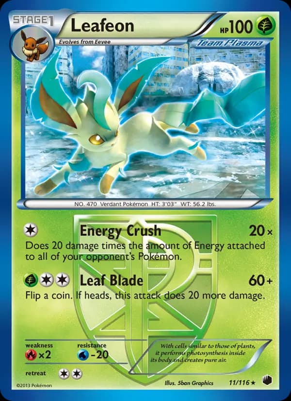 Leafeon #11 — Plasma Freeze