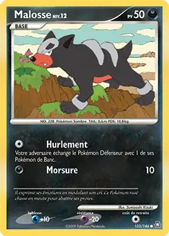 Carte Pokémon Malosse #103 — Éveil des Légendes