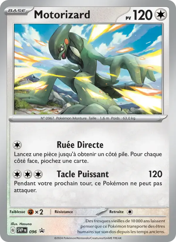 Carte Pokémon Motorizard #096 — Promos Écarlate et Violet