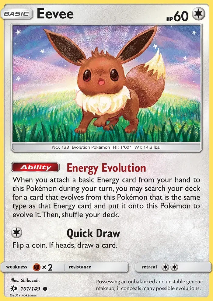 Eevee #101 — Sun & Moon