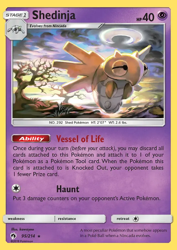 Shedinja #95 — Lost Thunder