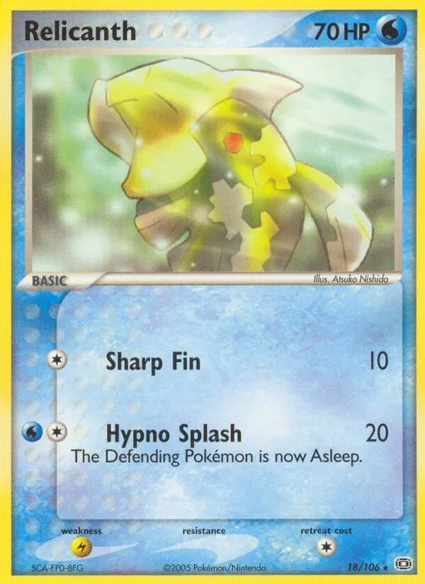 Relicanth #18 — Emerald