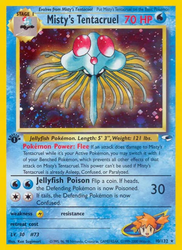 Misty's Tentacruel #10 — Gym Heroes