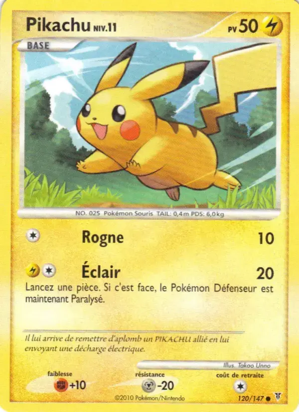 Carte Pokémon Pikachu #120 — Vainqueurs Suprêmes