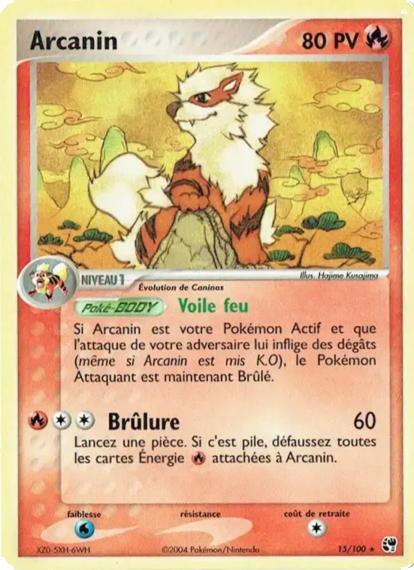 Carte Pokémon Arcanin #15 — Tempête de Sable