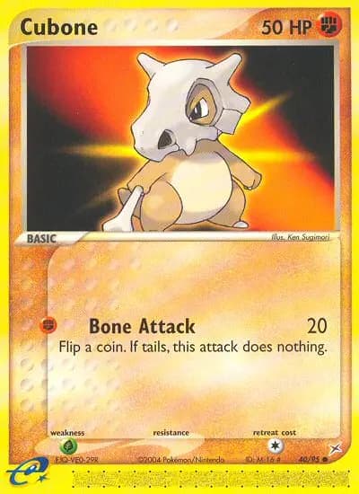 Cubone #40 — Team Magma vs Team Aqua