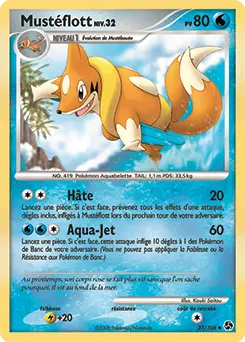 Carte Pokémon Mustéflott #37 — Duels au Sommet