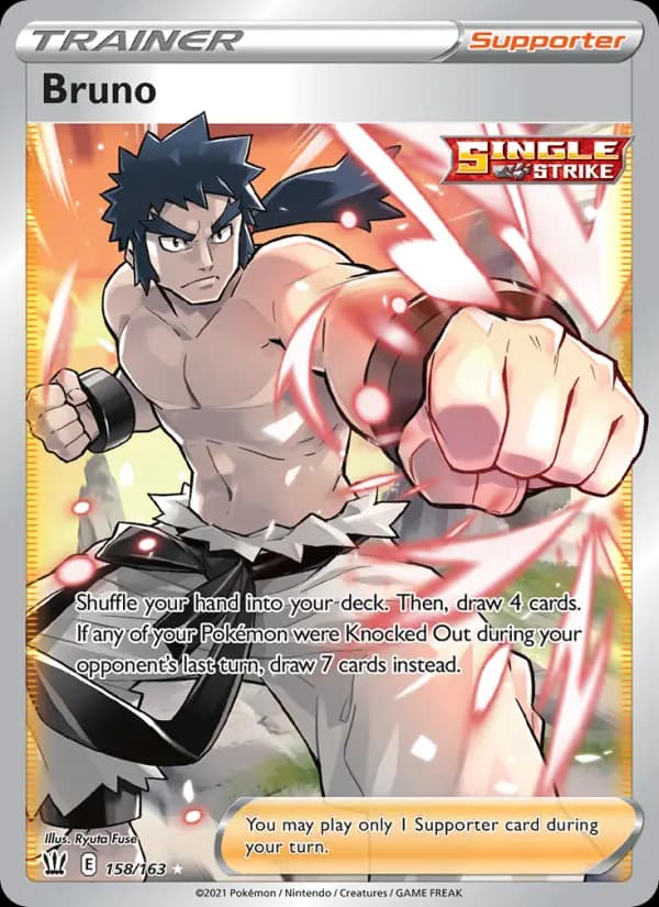 Bruno #158 — Battle Styles