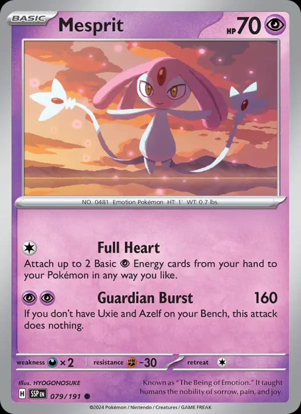 Mesprit #079 — Surging Sparks