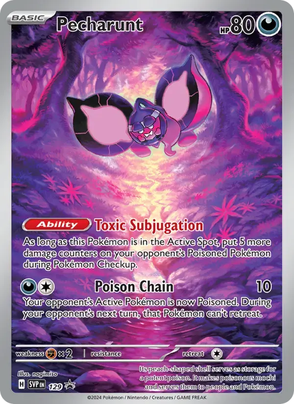 Pecharunt #129 — Scarlet & Violet Promos