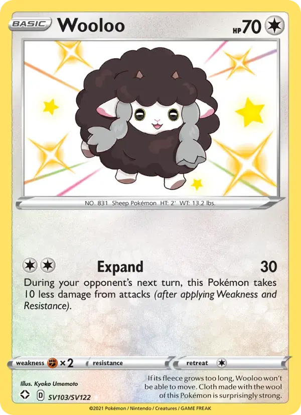 Wooloo #SV103 — Shining Fates