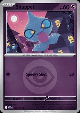 Shuppet #090 Non Holo — Ascended Heroes