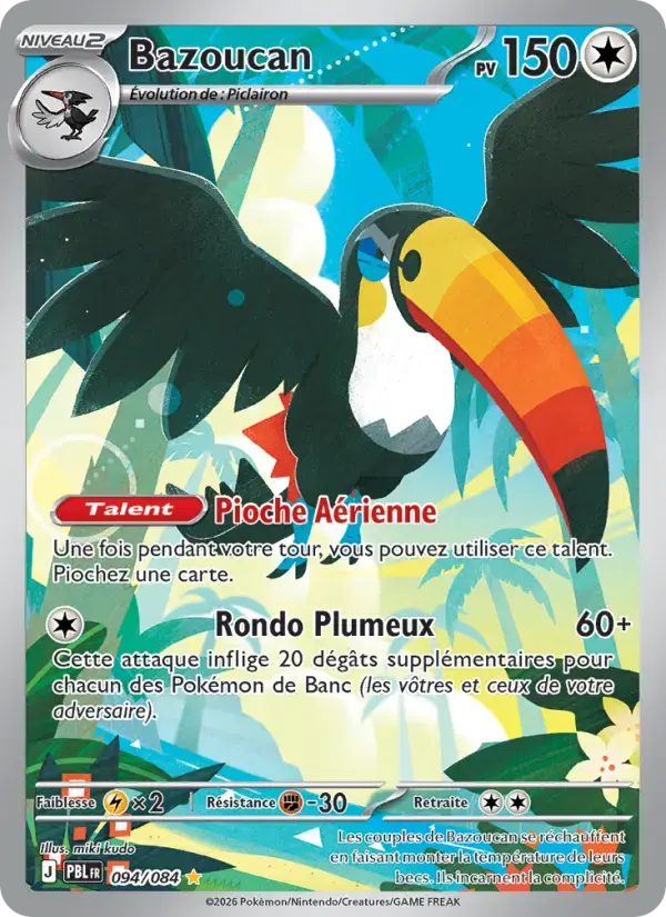 Carte Pokémon Bazoucan #094 — Nuit Noire