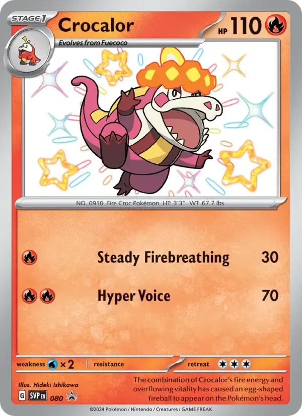 Crocalor #080 — Scarlet & Violet Promos