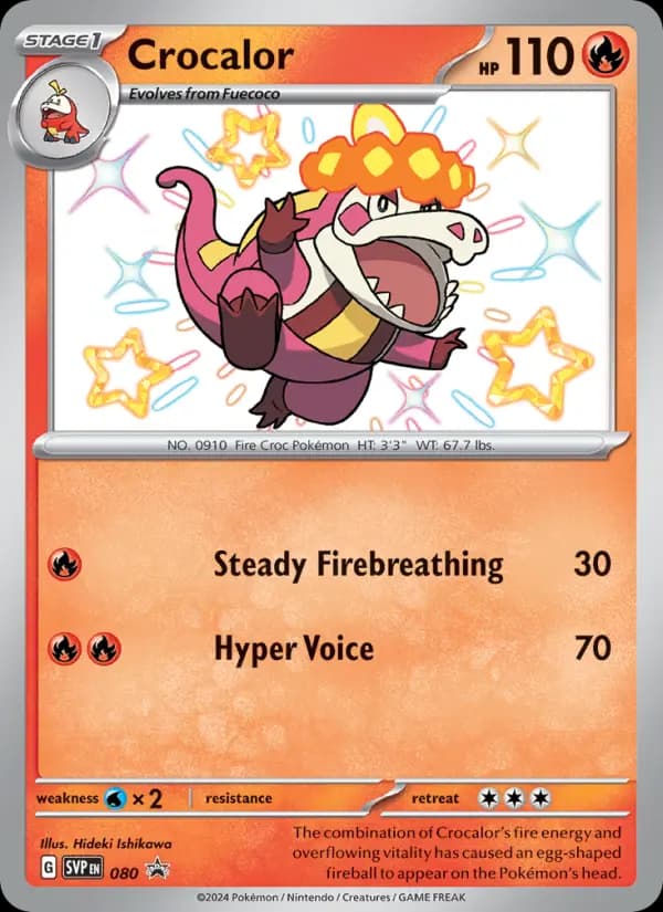 Crocalor #080 — Scarlet & Violet Promos