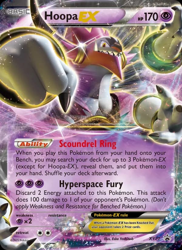 Hoopa EX #XY71 — XY Promos