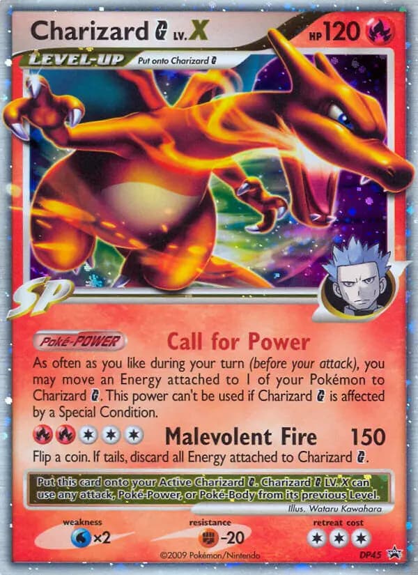 Charizard G #DP45 — Diamond & Pearl Promos