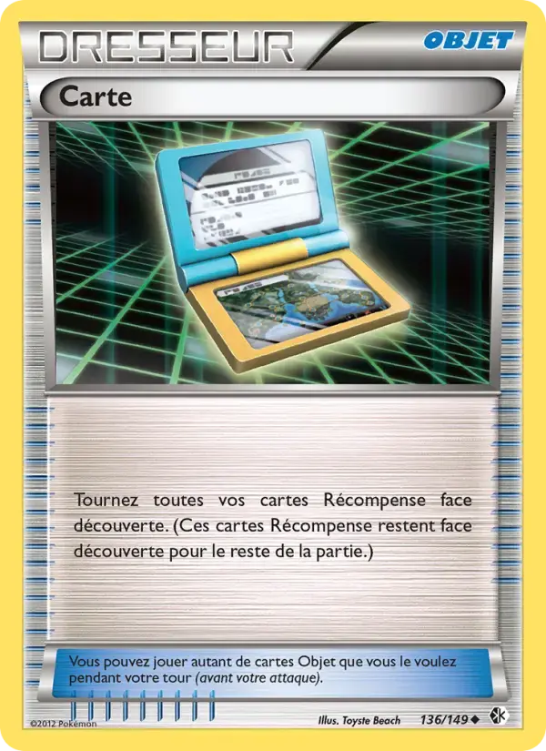 Carte Pokémon Carte #136 — Frontières Franchies