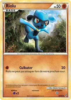 Carte Pokémon Riolu #50 — L'Appel des Légendes