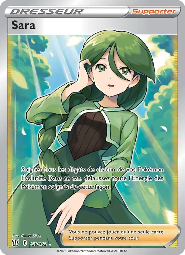 Carte Pokémon Sara #159 — Styles de Combat