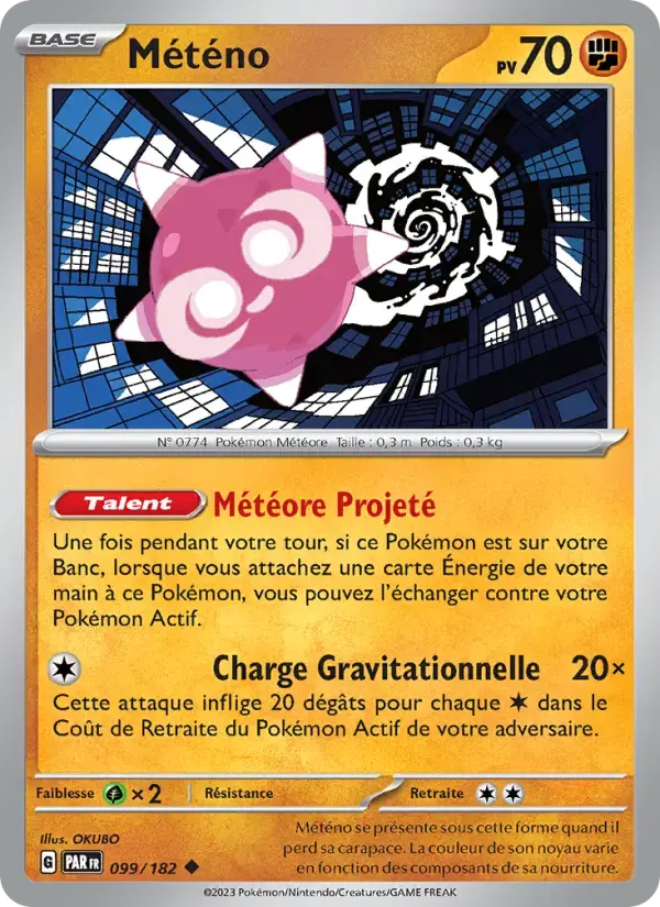 Carte Pokémon Météno #099 — Faille Paradoxe