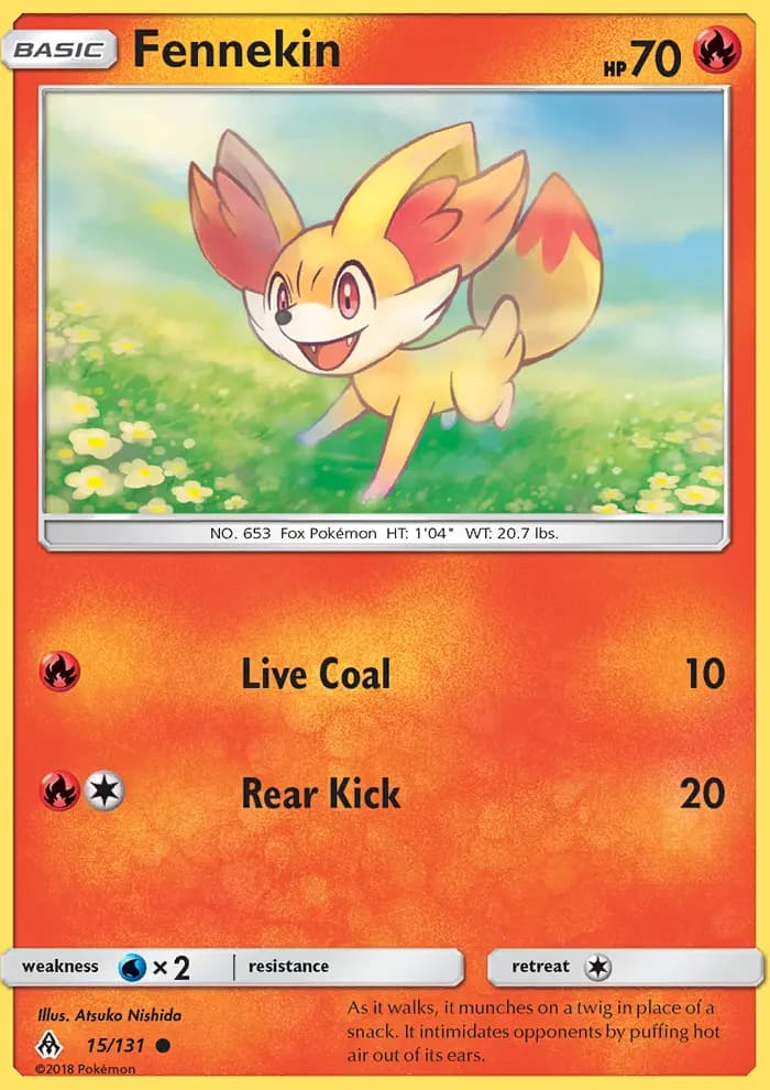 Fennekin #15 — Forbidden Light