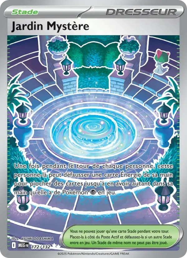 Carte Pokémon Jardin Mystère #172 — Méga-Évolution
