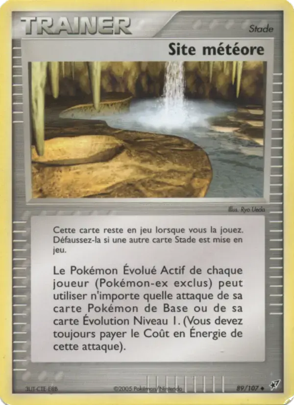 Carte Pokémon Site météore #89 — Deoxys