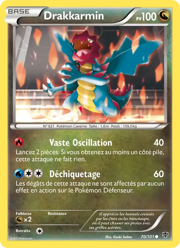 Carte Pokémon Drakkarmin #70 — Explosion Plasma