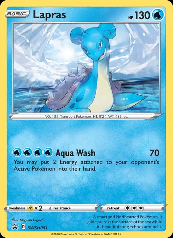 Lapras #SWSH051 — Sword & Shield Promos