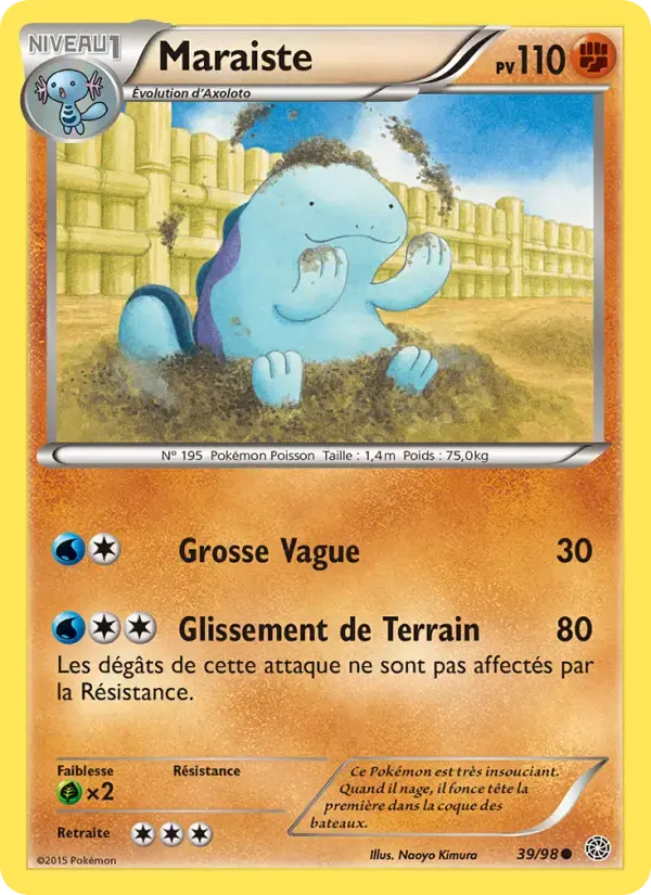 Carte Pokémon Maraiste #39 — Origines Antiques