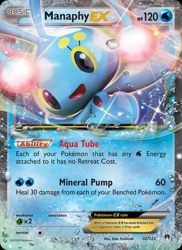 Manaphy EX #32 — BREAKpoint