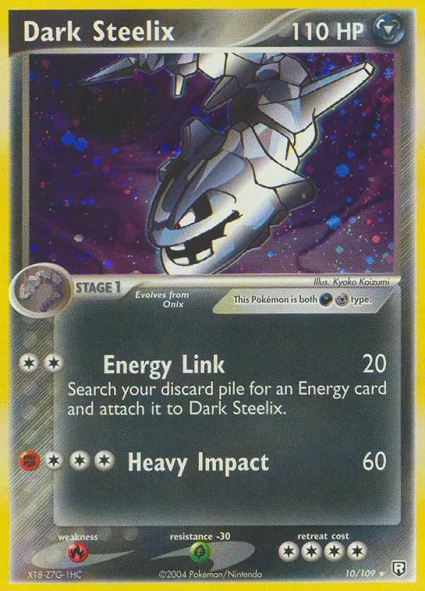 Dark Steelix #10 — EX Team Rocket Returns