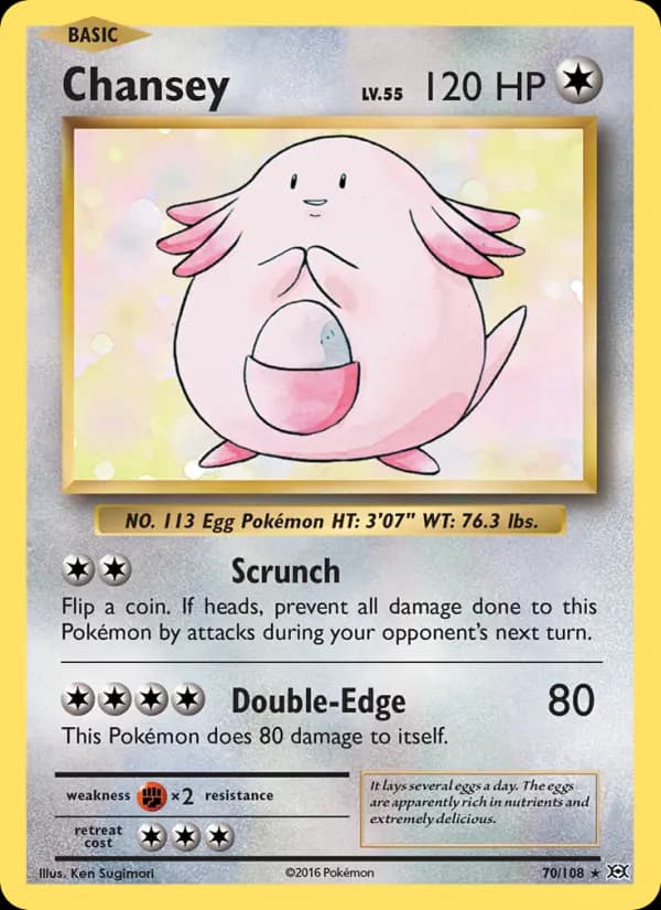 Chansey #70 — Evolutions