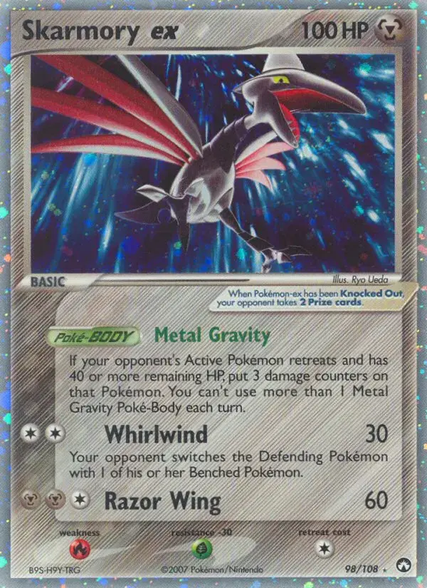 Skarmory ex #98 — Power Keepers