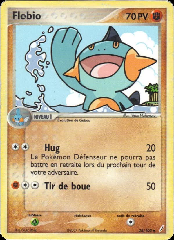 Carte Pokémon Flobio #38 — Gardiens de Cristal