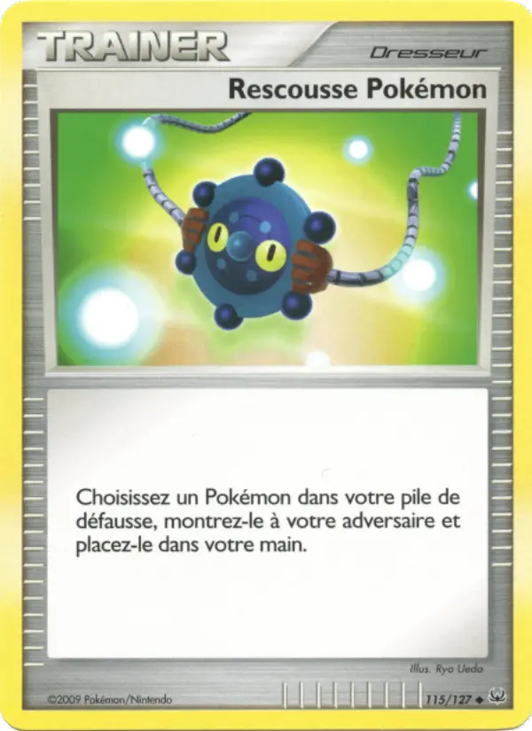 Carte Pokémon Rescousse Pokémon #115 — Platine