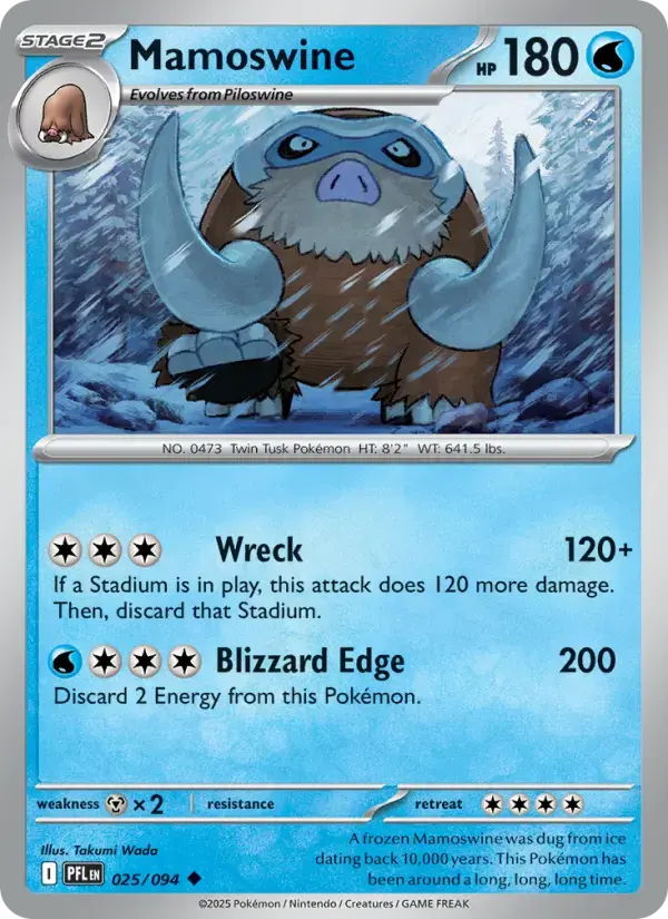 Mamoswine #025 — Phantasmal Flames