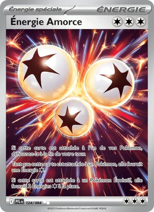 Carte Pokémon Énergie Amorce #124 — Flammes Fantasmagoriques