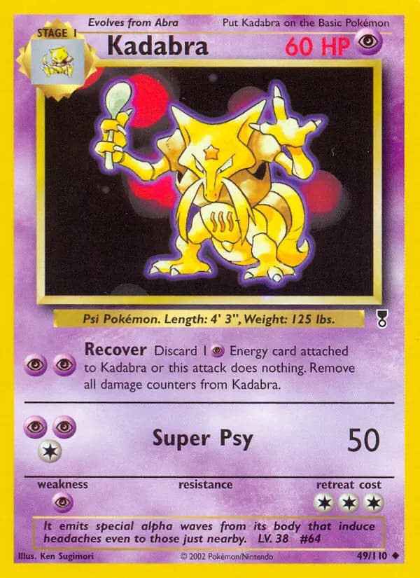 Kadabra #49 — Legendary Collection