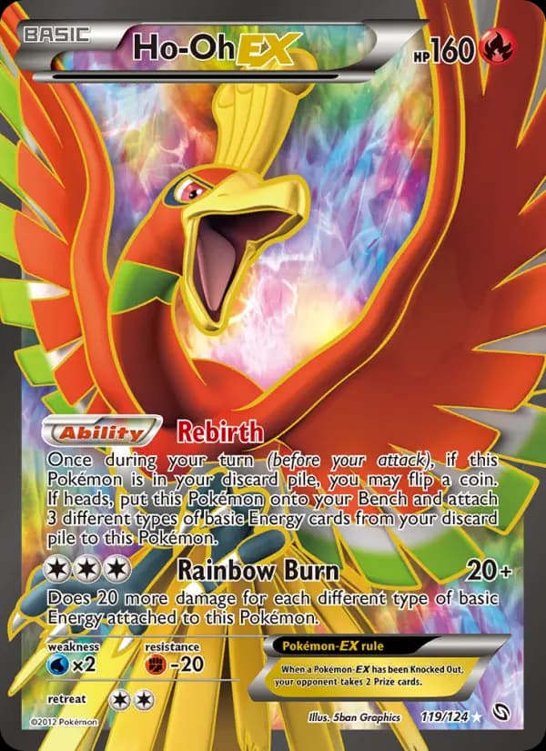 Ho-Oh-EX #119 — Dragons Exalted