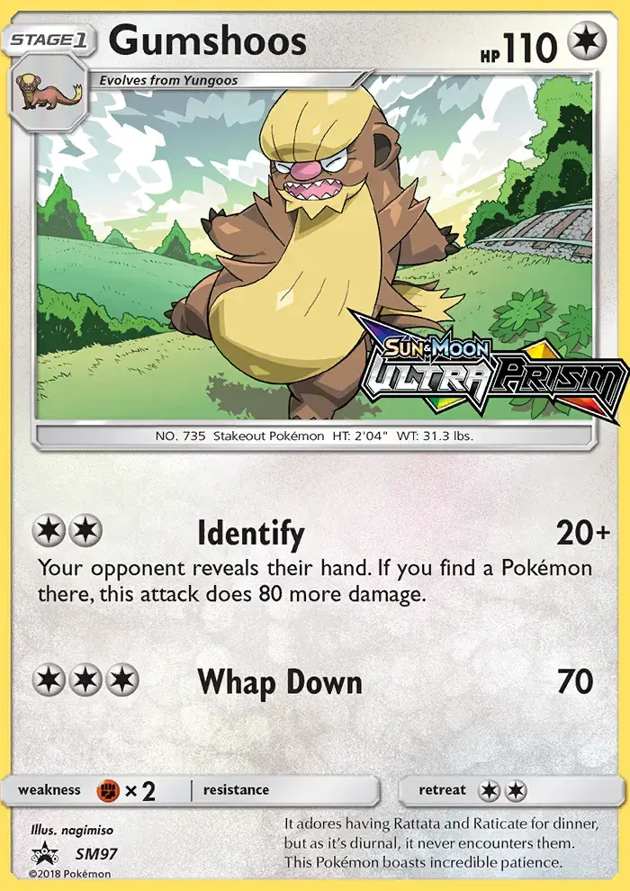 Gumshoos #SM97 — Sun & Moon Promos