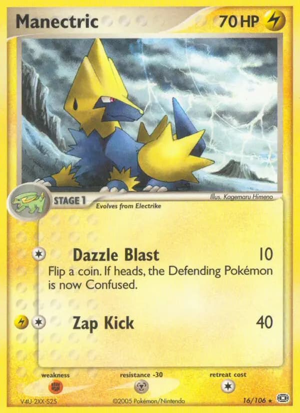 Manectric #16 — Emerald