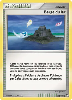 Carte Pokémon Berge du lac #112 — Trésors Mystérieux