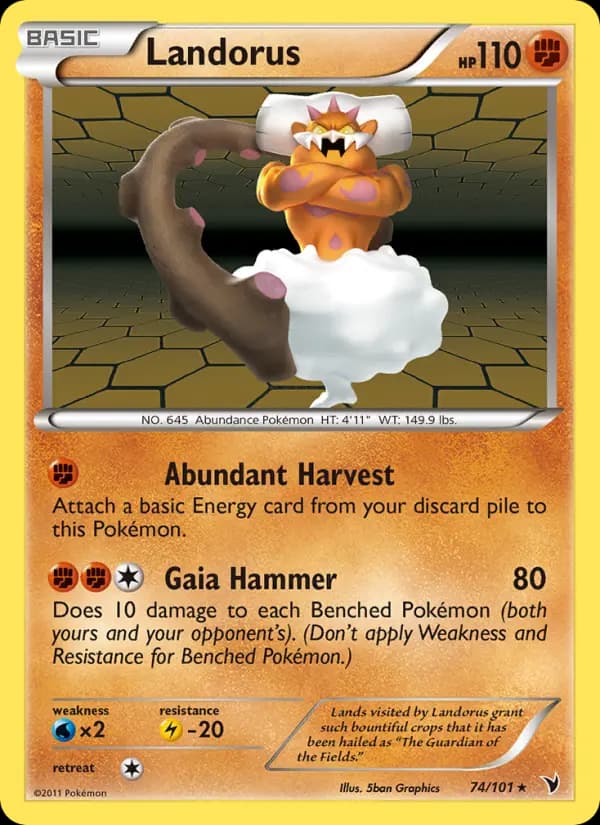 Landorus #74 — Noble Victories